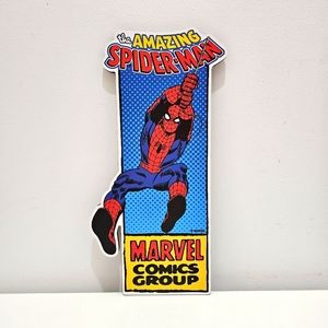 Spiderman swinging die cut wall decor by Silver Buffalo.